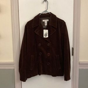 Vintage corduroy blazer jacket